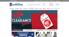 Desktop Screenshot of pgatoursuperstore.com